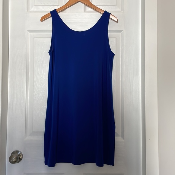 Sympli sleeveless tunic - Royal blue - Picture 3 of 7